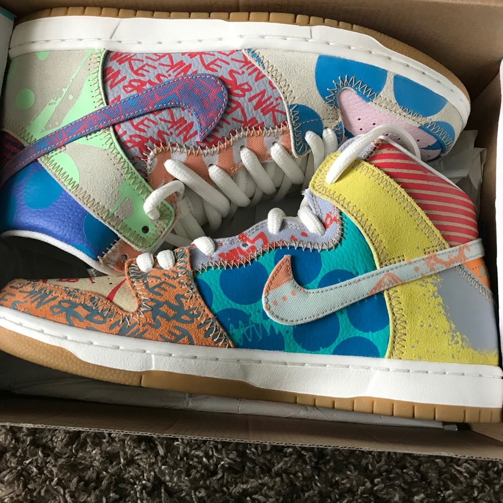 Nike sb dunks what the dunk high